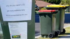 An ACT Local Who Is Beefing With Her Neighbour Over Her Wheelie Bins Has Been Humbled By TikTok