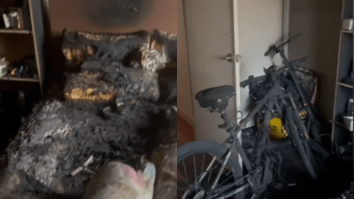 30 Residents Of A Syd High-Rise Apartment Were Evacuated After An E-Bike Battery Sparked A Fire