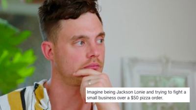 MAFS’ Jackson Lonie Is Being Dragged For Going After A Small Biz On Insta Over A $50 Meal Deal