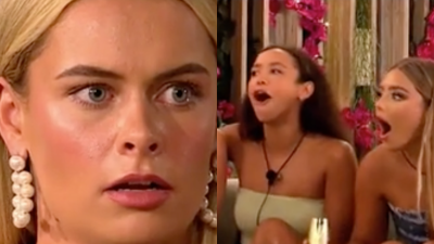 Peep The Awks Moment A Love Island Star Finds Out Her Suitor Got With Her MAFS Star Sis