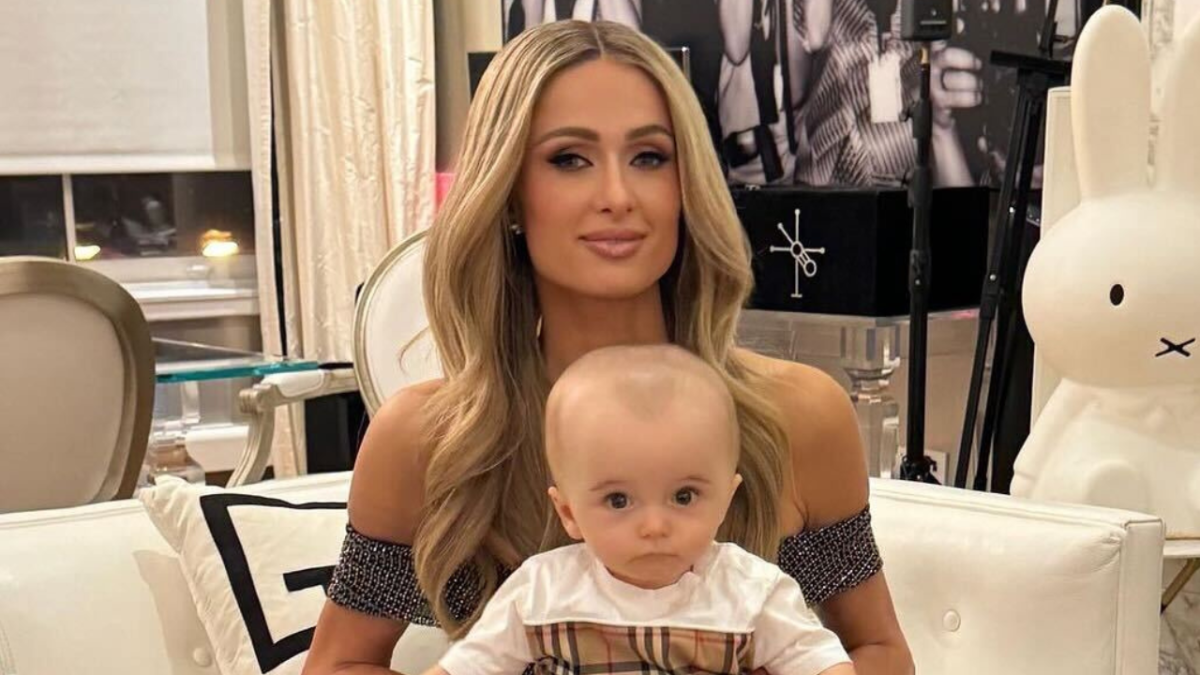 The mob have come for Paris Hilton's 9-month-old baby son Phoenix Barron Hilton Reum after a photo raised eyebrows due to the baby's head.