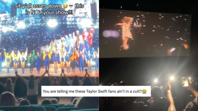 Rowdy Swifties At The Taylor Swift Eras Tour Movie Screenings Have Divided The Internet