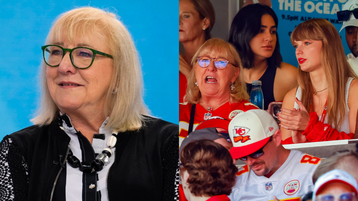 Donna kelce, travis kelce's mum comments on meeting taylor swift