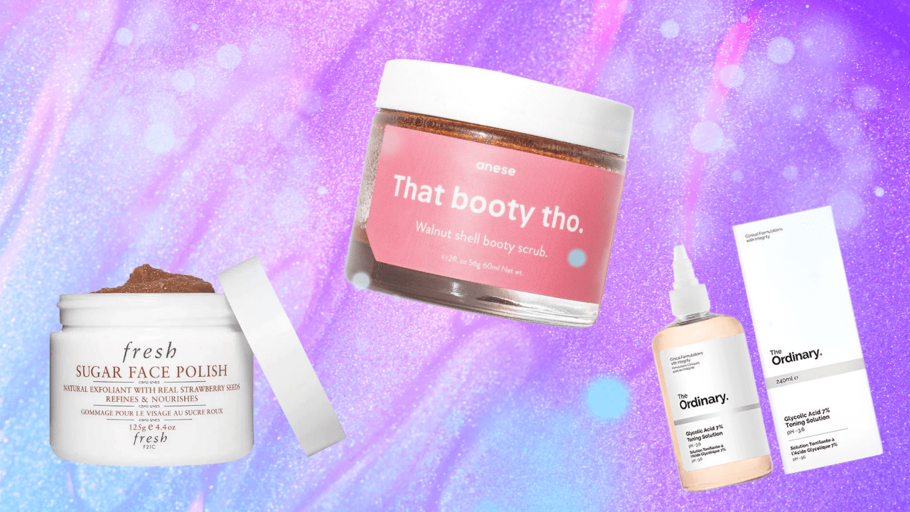 the best exfoliating products for dry flaky skin