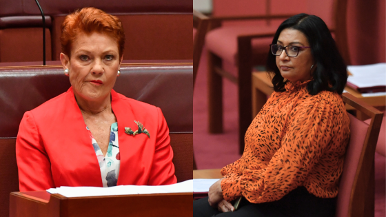 Pauline Hanson Refused To Withdraw Comments About Wanting Mehreen Faruqi To Leave Australia