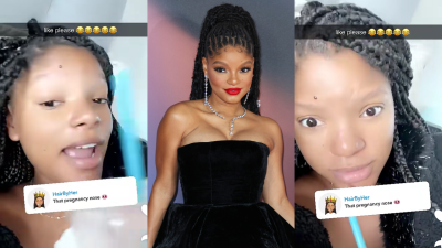 ‘It’s Gonna Be Hell To Pay’: Halle Bailey Brutally Slams Fan Who Said She Has ‘Pregnancy Nose’