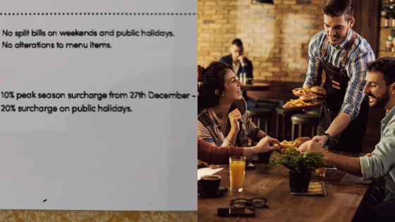 Folks Are Going Ballistic Over Vic Restaurant’s Decision To Add 10% ‘Peak Season Surcharge’