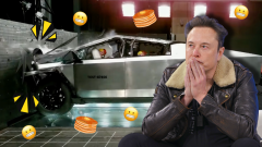 Tesla CyberTruck Demolished Online After Crash Test Footage Shows It Could Turn You Into Pancake