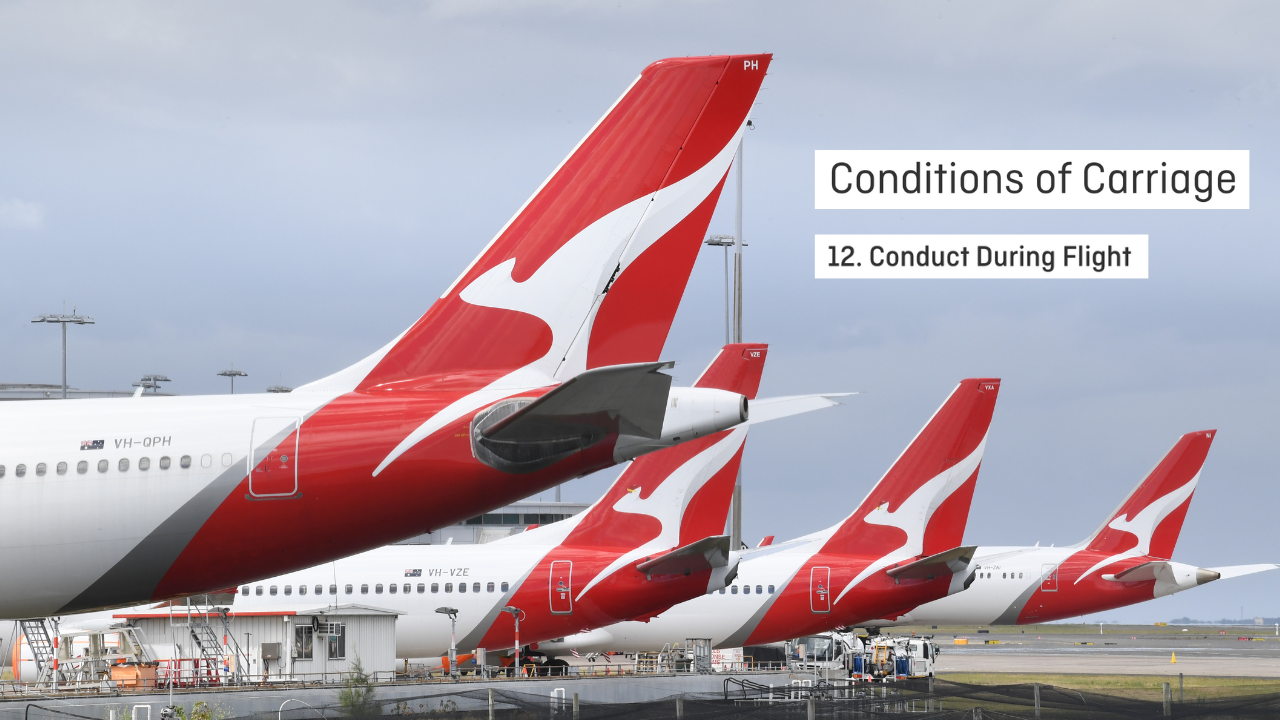 Qantas has drastically changed the rules around customers filming on board its aircraft and this is a very spicy update to say the least.