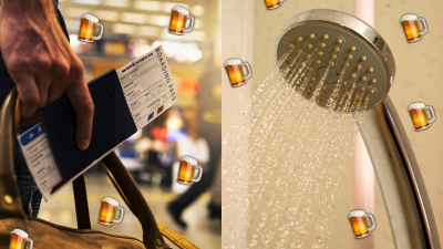 Aussies Finally Settle The Timeless Feud On What’s Better: A Shower Beer Or An Airport Beer?