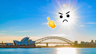 Sydney Will Melt Through A 44 Degree Day This Saturday, So Text Your Mate With Aircon ASAP