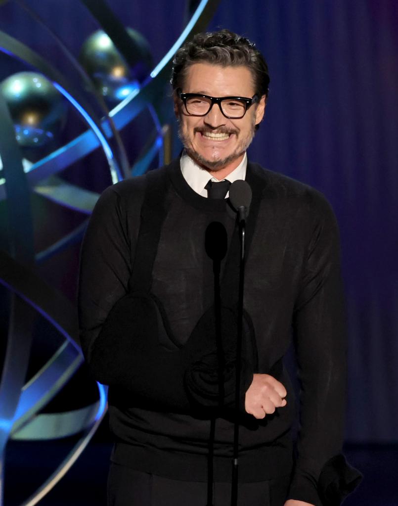 Pedro Pascal at the Emmys