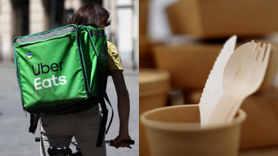 Uber Eats & Planet Ark Are Teaming Up To Deliver Your Orders In More Sustainable Packaging
