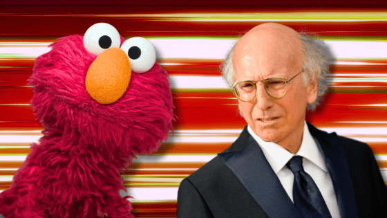 Elmo’s Week From Hell Continues With Him Getting Strangled On TV By Larry David