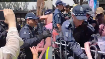 Victoria Police Slammed After Officers Clashed With Queer Protesters At Midsumma Pride March