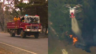 Out Of Control Bushfire Continues To Rage Across Western Victoria W/ 16,000 Hectares Destroyed