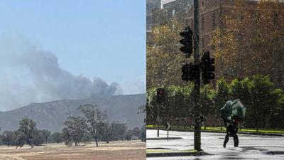 A Catastrophic Fire Warning Has Been Issued For Vic As State Hit By Lightning, Thunder And Hail