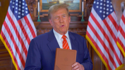 Donald Trump Celebrates Easter In Most American Way Possible: Selling Bibles For $90 A Pop