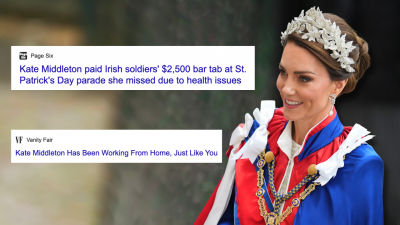 Here’s 16 Of The Wildest Kate Middleton Headlines ‘Cos Palace PR Is Working Triple Overtime