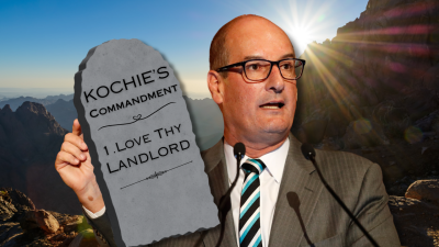 David Koch Says Renters Should ‘Love’ Their Landlords & That’s Funnier Than His Five Joke Books