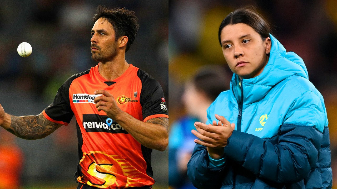 Mitchell Johnson Calls For Sam Kerr's Position As Captain Of The Matildas To Be Questioned