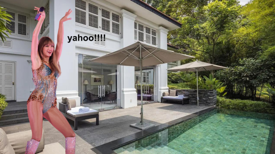 Have A Peek At Taylor Swift’s $21K Singapore Accom To See How It Stacks Up To Her Aussie Pads
