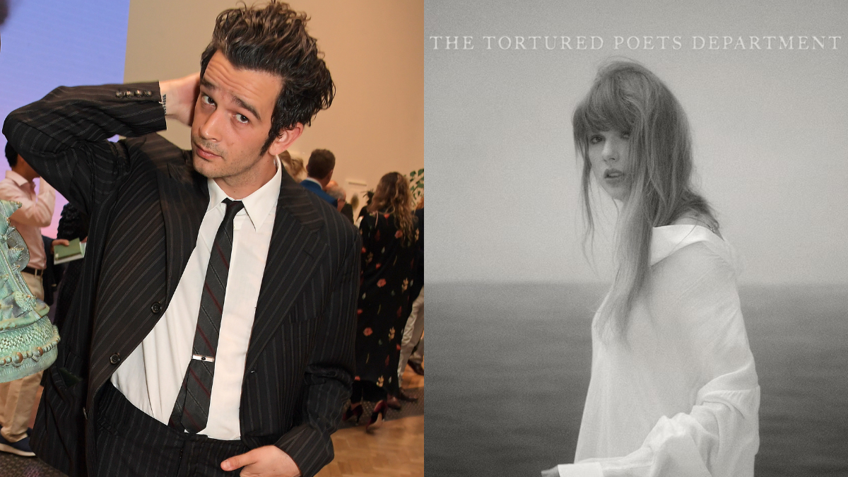 Matty Healy 1975, Taylor Swift The Tortured Poets Department Album Cover