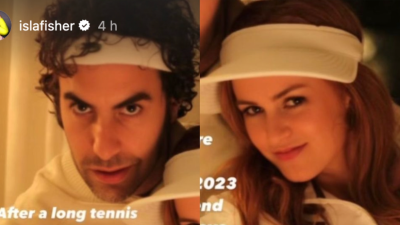 Sacha Baron Cohen And Isla Fisher Announce Split With Bizarre Tennis-Themed Instagram Story
