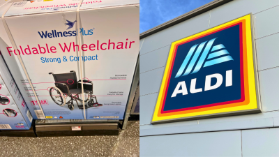 Aldi’s Middle Aisle Remains An Enigma As Redditor Finds Foldable Wheelchair For Sale