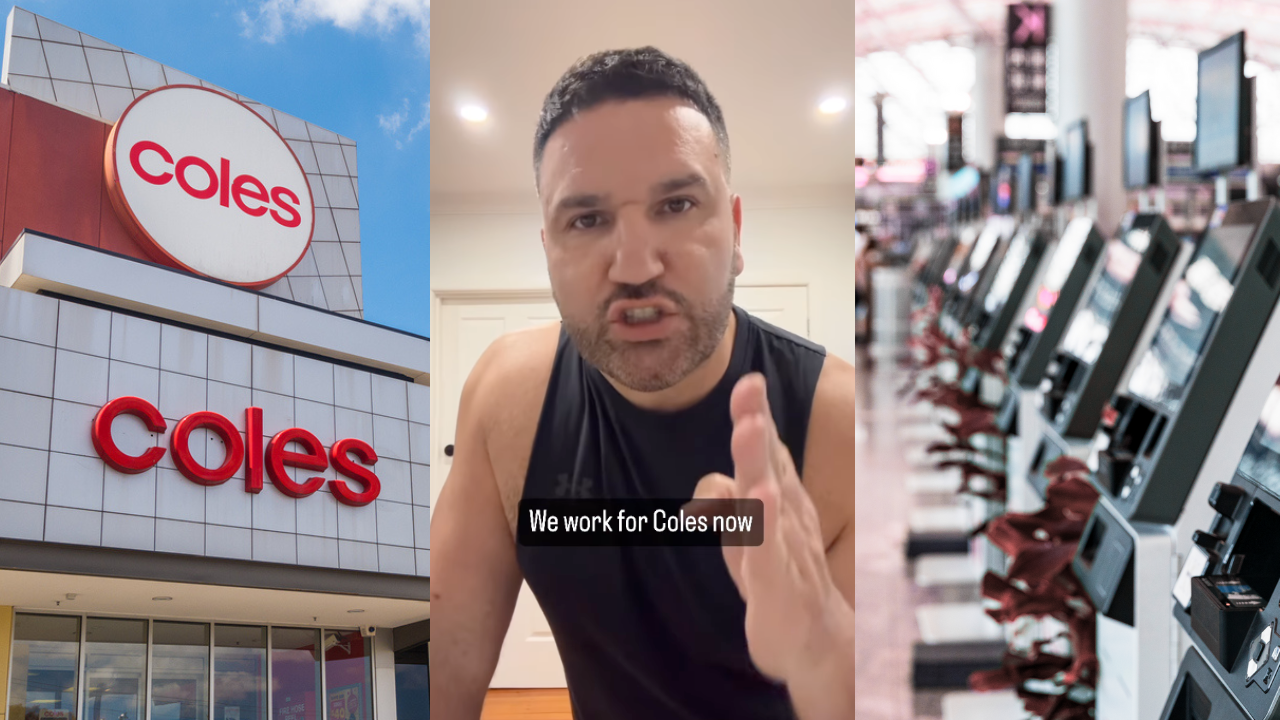 Coles Respond To Comedian After He Went Off At The Supermarket's Self-Serve Checkouts