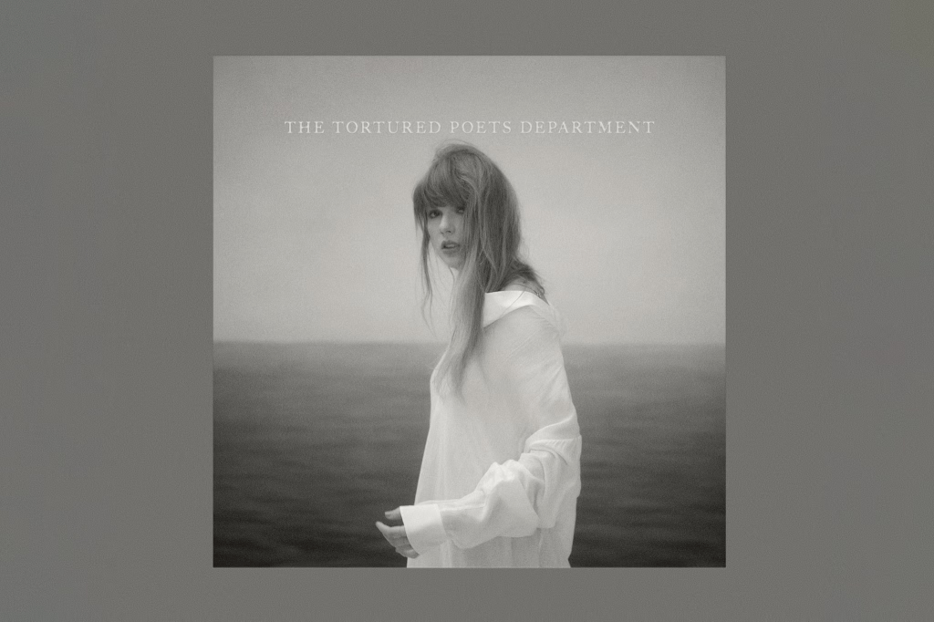 Taylor Swift album cover The Tortured Poet's Department 