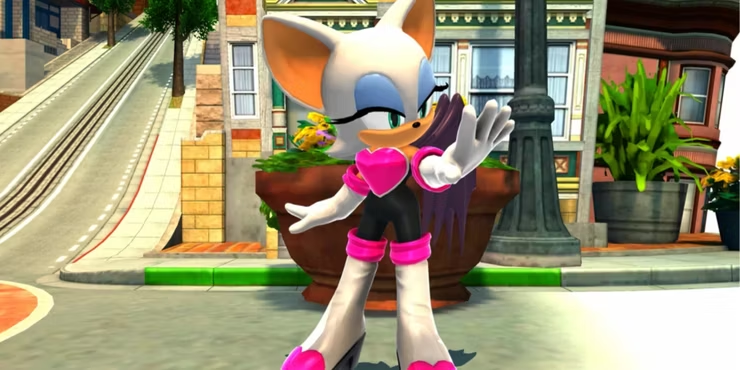 Rouge the Bat from Sonic The Hedgehog