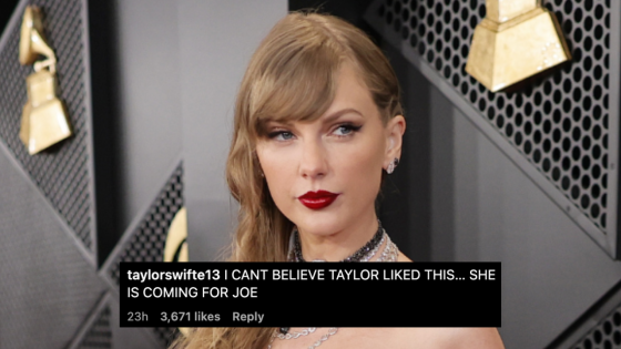 Taylor Swift Got Busted Liking & Immediately Un-Liking A Cheeky Insta Post Ranking Her Exes