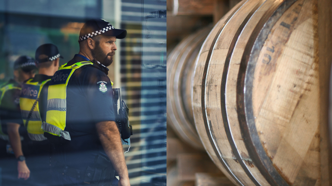 Victoria Police has uncovered a massive underground liquor substitution operation worth over $1 billion.