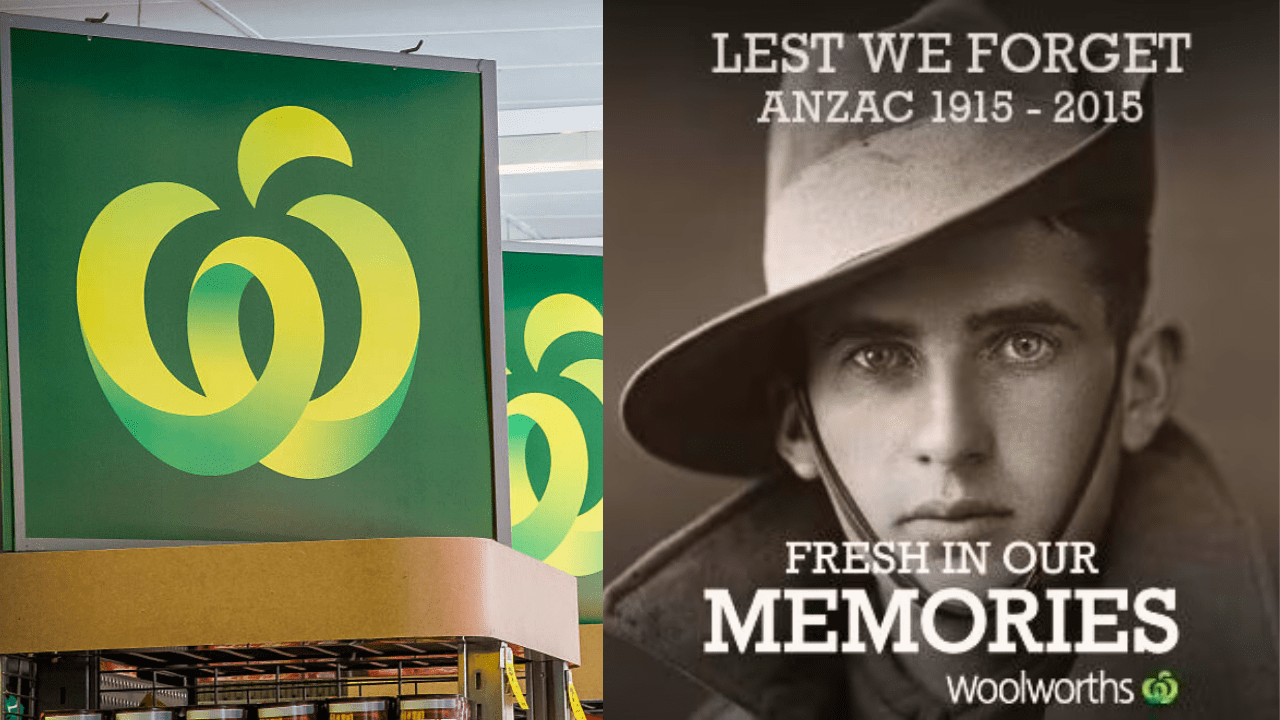 Lest We Forget When Woolworths Thought ‘Fresh In Our Memories’ Was A Good Anzac Day Campaign