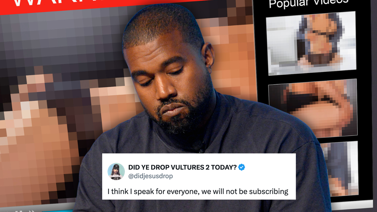 Kanye West's Remaining Fans Shocked And Confused By Announcement He's Starting 'Yeezy Porn'