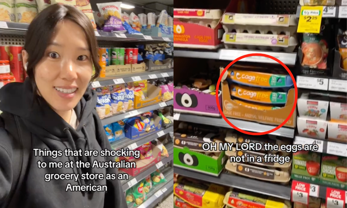 Pls Spare A Thought For The American TikToker Who Had A Meltdown In A Woolies Over Aussie Food