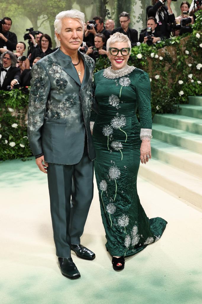 Baz Luhrmann and Catherine Luhrmann at the Met Gala 2024