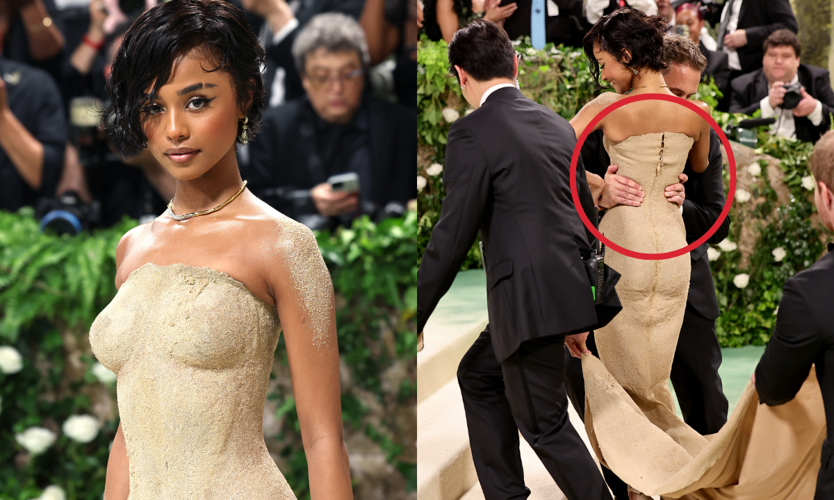 Tyla’s Incredible Met Gala Dress Was So Tight She Had To Be Carried Up The Steps