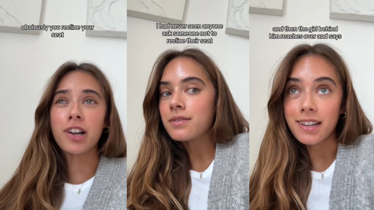 An Influencer Has Started A Debate On TikTok After Saying She Always Reclines On Long Flights
