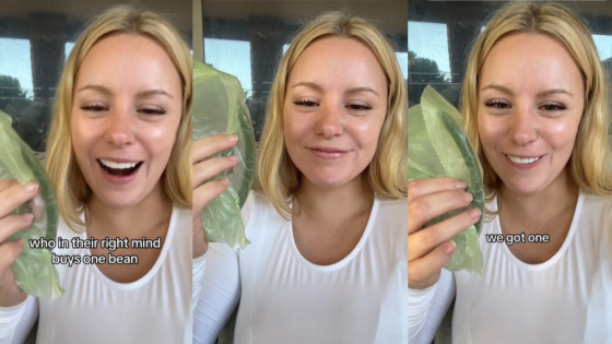 An Aussie TikToker Went Viral For Sharing A Coles Delivery Fail That Left Her With A Single Bean