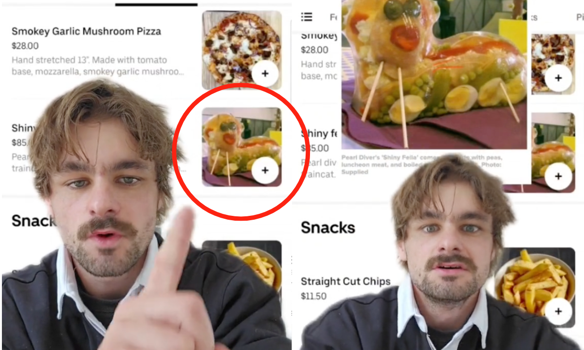 TikTok Has Gone Feral Over This Cursed Uber Eats Item That Looks Like It Was Shat Out By Satan